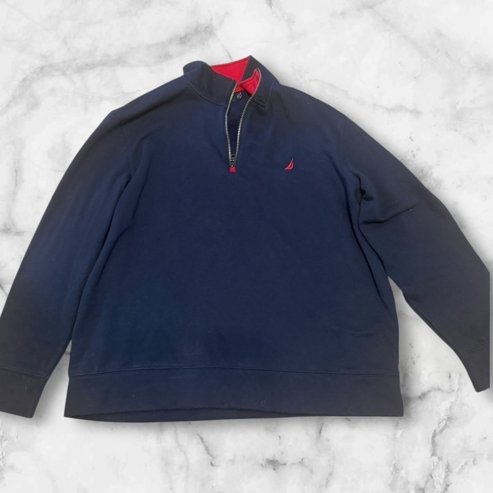 Men’s Nautica fleece pull over size XL